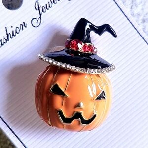 New Halloween  Hat Pumpkin Brooch/ Pic Accesories